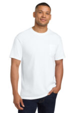COMFORT COLORS Heavyweight Ring Spun Pocket Tee. 6030 White