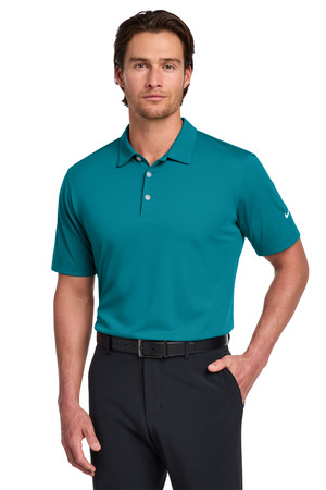 Nike Dri-FIT Vertical Mesh Polo. 637167 Blustery