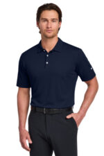 Nike Dri-FIT Vertical Mesh Polo. 637167 Marine