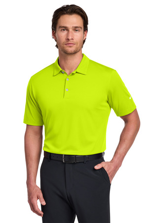 Nike Dri-FIT Vertical Mesh Polo. 637167 Volt