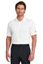 Nike Dri-FIT Vertical Mesh Polo. 637167 White