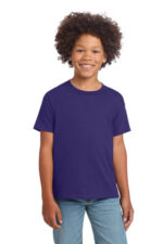 Gildan Youth Softstyle T-Shirt 64000B Purple