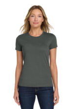 Gildan Softstyle Women's T-Shirt. 64000L Charcoal