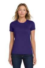 Gildan Softstyle Women's T-Shirt. 64000L Purple