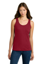 Gildan Softstyle Junior Fit Tank Top. 64200L Cherry Red