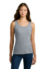 Gildan Softstyle Junior Fit Tank Top. 64200L Sport Grey
