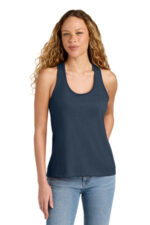 Gildan Softstyle Women's CVC Racerback Tank 64220LCVC Navy Mist