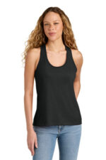 Gildan Softstyle Women's CVC Racerback Tank 64220LCVC Pitch Black Mist