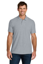 Gildan Softstyle Pique Polo 64800 Ring Spun Sport Grey