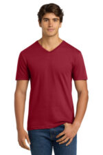 Gildan Softstyle V-Neck T-Shirt. 64V00 Cherry Red