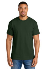 Gildan DryBlend 50 Cotton/50 Poly T-Shirt. 8000 Forest Green