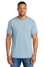 Gildan DryBlend 50 Cotton/50 Poly T-Shirt. 8000 Light Blue