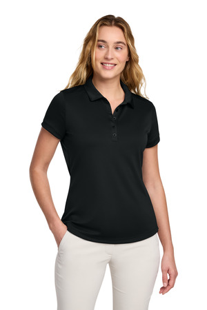 Nike Women's Dri-FIT Players Modern Fit Polo. 811807 Black