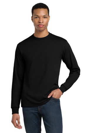 Gildan - DryBlend 50 Cotton/50 Poly Long Sleeve T-Shirt. 8400 Black