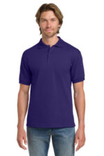 Gildan - DryBlend 6-Ounce Jersey Knit Sport Shirt. 8800 Purple