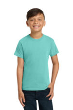 COMFORT COLORS Youth Heavyweight Ring Spun Tee. 9018 Chalky Mint