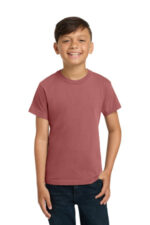 COMFORT COLORS Youth Heavyweight Ring Spun Tee. 9018 Crimson