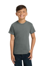 COMFORT COLORS Youth Heavyweight Ring Spun Tee. 9018 Grey