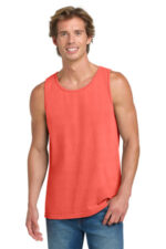 COMFORT COLORS Heavyweight Ring Spun Tank Top. 9360 Neon Red Orange