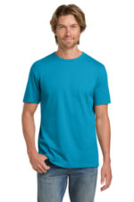 Gildan 100% Ring Spun Cotton T-Shirt. 980 Caribbean Blue