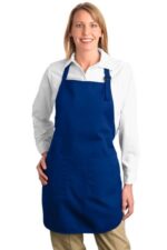 Port Authority Full-Length Apron with Pockets. A500 Royal