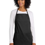 Port Authority Full-Length Apron. A520 Black
