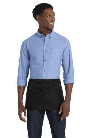 Port Authority Easy Care Waist Apron with Stain Release. A702 Black