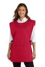 Port Authority Easy Care Cobbler Apron with Stain Release. A705 Red
