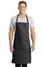 Port Authority Market Full-Length Bib Apron. A800 Dark Midnight