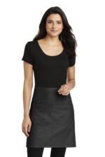 Port Authority Market Half Bistro Apron. A801 Dark Midnight