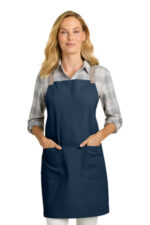 Port Authority Signature Heavy Twill Crossback Apron A902 River Blue Navy