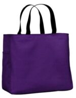 Port Authority - Essential Tote. B0750 Purple
