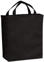 Port Authority Ideal Twill Grocery Tote. B100 Black