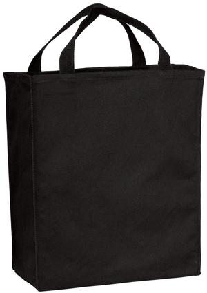 Port Authority Ideal Twill Grocery Tote. B100 Black