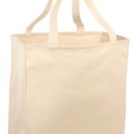 Port Authority Ideal Twill Over-the-Shoulder Grocery Tote. B110 Natural