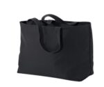 Port Authority - Ideal Twill Jumbo Tote. B300 Black
