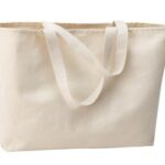 Port Authority - Ideal Twill Jumbo Tote. B300 Natural