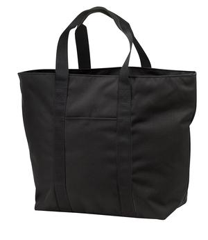 Port Authority All-Purpose Tote. B5000 Black/ Black