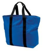 Port Authority All-Purpose Tote. B5000 Royal/ Black
