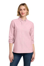Brooks Brothers Women's Casual Oxford Cloth Shirt BB18005 Soft Pink