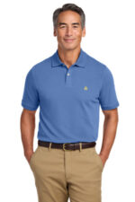 Brooks Brothers Pima Cotton Pique Polo BB18200 Charter Blue