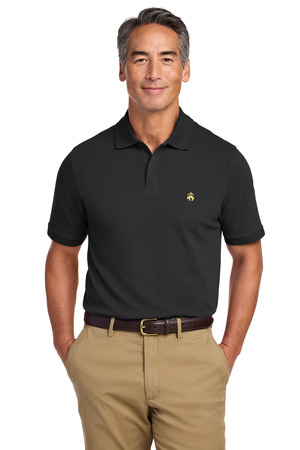 Brooks Brothers Pima Cotton Pique Polo BB18200 Deep Black