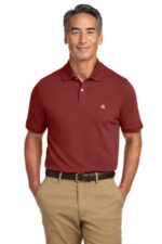 Brooks Brothers Pima Cotton Pique Polo BB18200 Rich Red