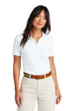 Brooks Brothers Women's Pima Cotton Pique Polo BB18201 White