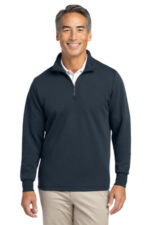 Brooks Brothers Double-Knit 1/4-Zip BB18206 Night Navy