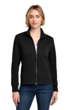 Brooks Brothers Women's Double-Knit Full-Zip BB18211 Deep Black