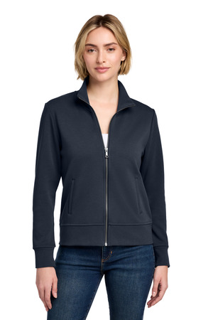 Brooks Brothers Women's Double-Knit Full-Zip BB18211 Night Navy