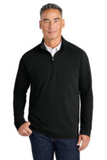 Brooks Brothers Luxe Performance 1/4-Zip BB18214 Deep Black