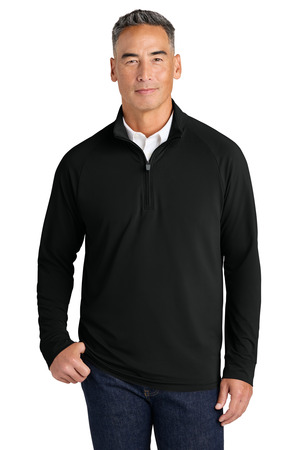 Brooks Brothers Luxe Performance 1/4-Zip BB18214 Deep Black