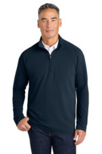 Brooks Brothers Luxe Performance 1/4-Zip BB18214 Navy Blazer
